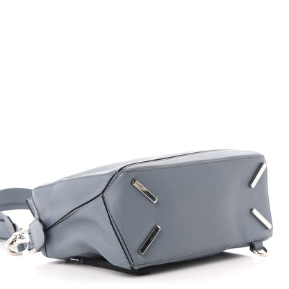 Loewe Calfskin Small Puzzle Bag Stone Blue 4 of 11