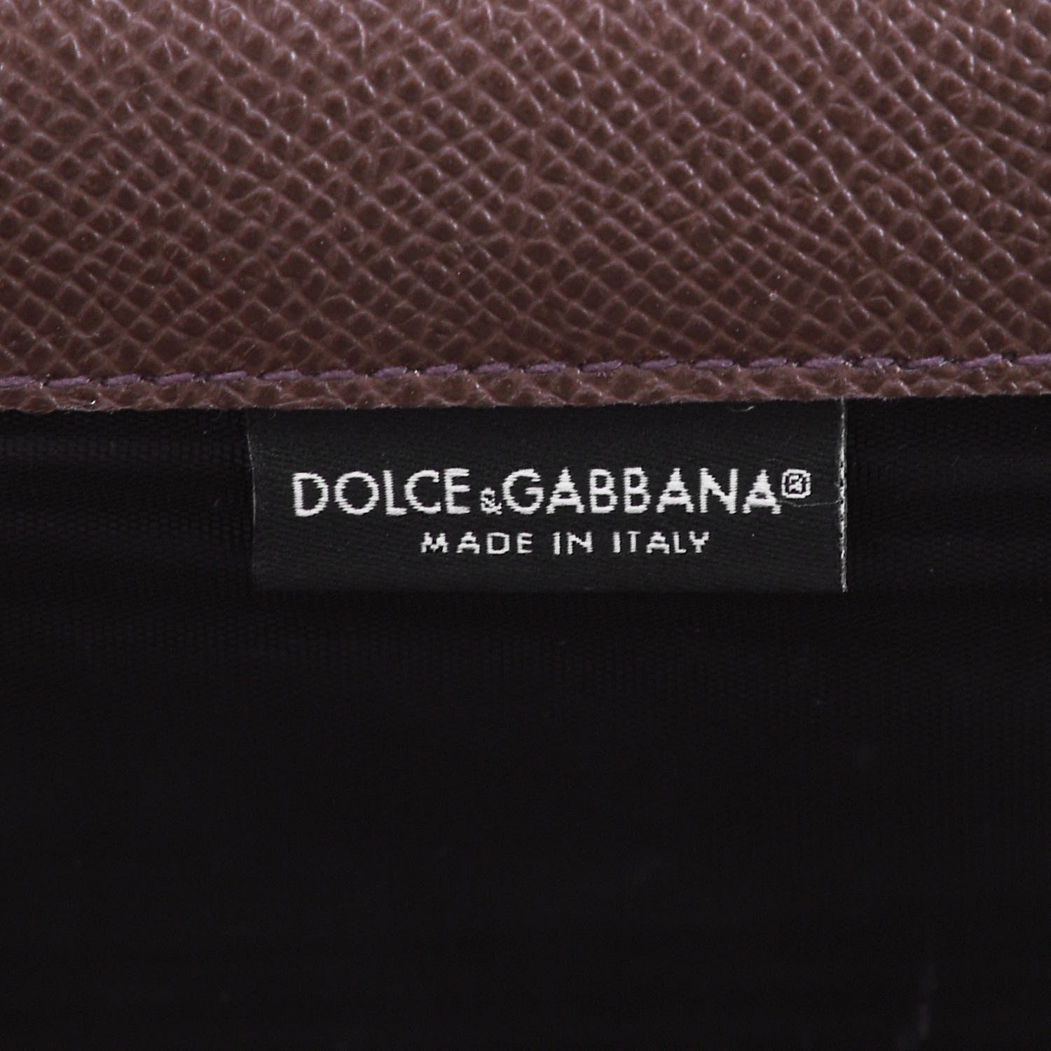 Dolce & Gabbana Dauphine Chain Flap Clutch Brown 10 of 12