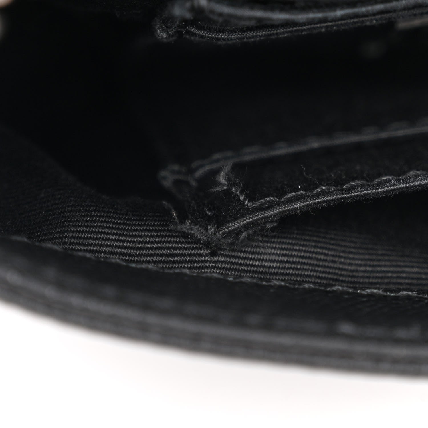 Saint Laurent Grain De Poudre Monogram Toy West Hollywood Fold-Over Bag Black 11 of 11