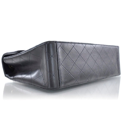 Chanel Lambskin XL Jumbo Flap Black 6 of 12