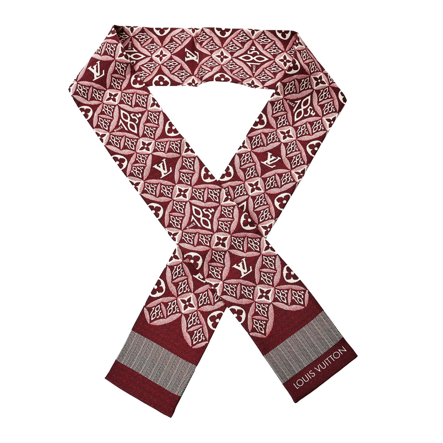 Silk Since 1854 Bandeau Bordeaux