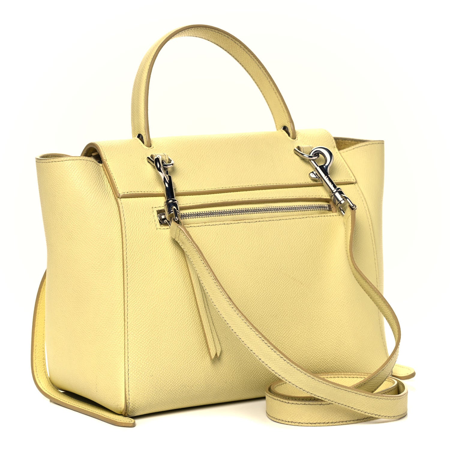 Celine Grained Calfskin Micro Belt Bag Bergamote 2 of 13