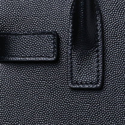 Saint Laurent Grained Calfskin Nano Sac De Jour Black 8 of 10