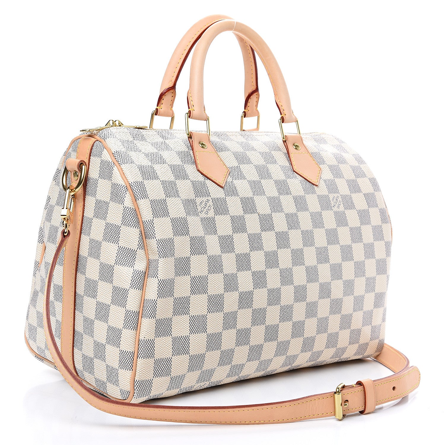Louis Vuitton Damier Azur Speedy Bandouliere 30 2 of 12