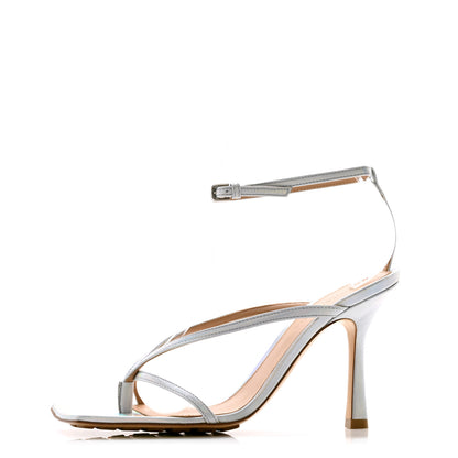 Bottega Veneta Laser Nappa Stretch Multi Strap 90mm Sandals 37.5 Moon Drop 1 of 7