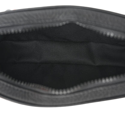 Louis Vuitton Taurillon Monogram Uniformes Solar Ray Soft Pochette Volga Belt Bag Black 5 of 10