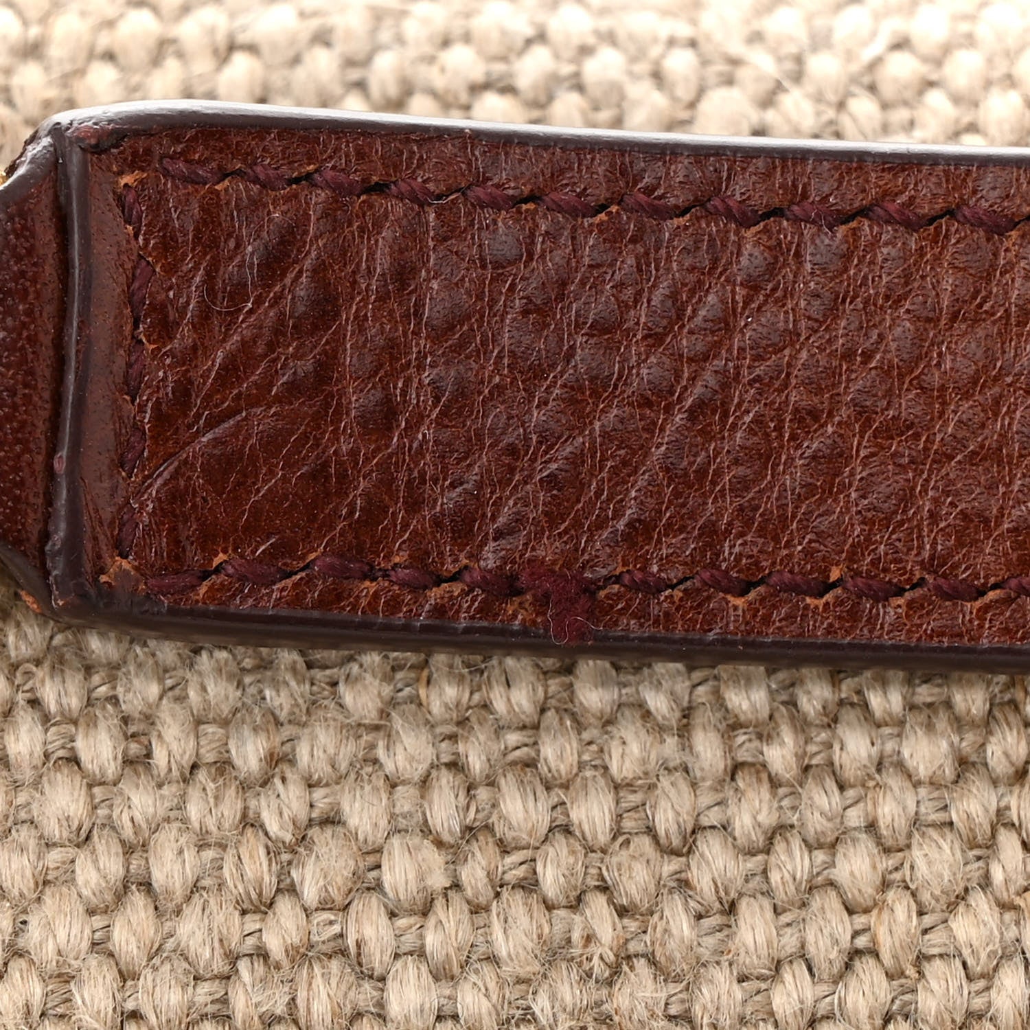 Saint Laurent Cotton Canvas Vintage Calfskin Monogram Medium Niki Chain Satchel Natural Chocolate 13 of 13