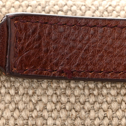 Saint Laurent Cotton Canvas Vintage Calfskin Monogram Medium Niki Chain Satchel Natural Chocolate 13 of 13