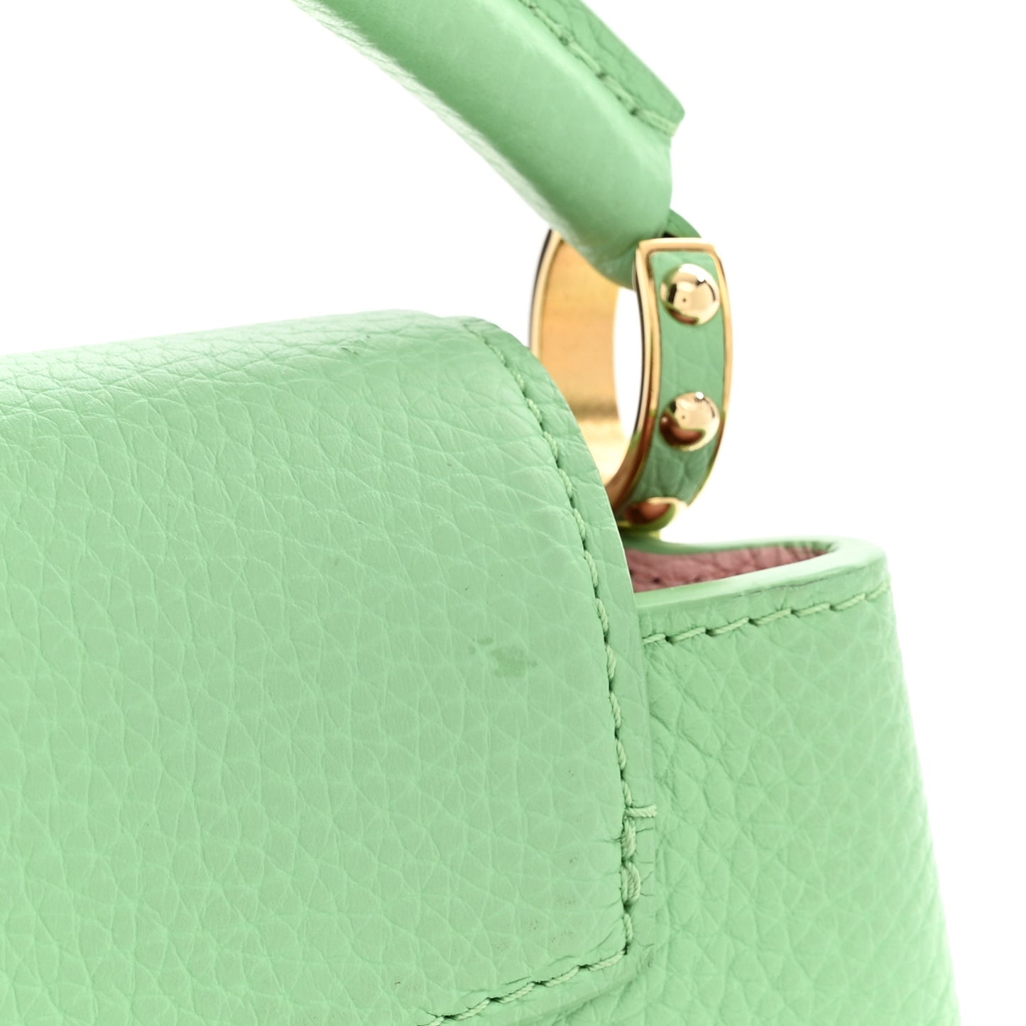 Taurillon Mini Capucines Vert Pomme