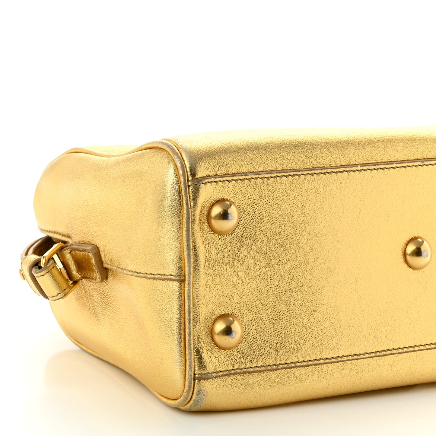 Calfskin Classic Baby Duffle Gold