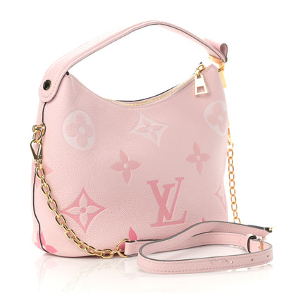 Louis Vuitton Empreinte Monogram Giant By The Pool Marshmallow Hobo PM Bouton De Rose 3 of 16