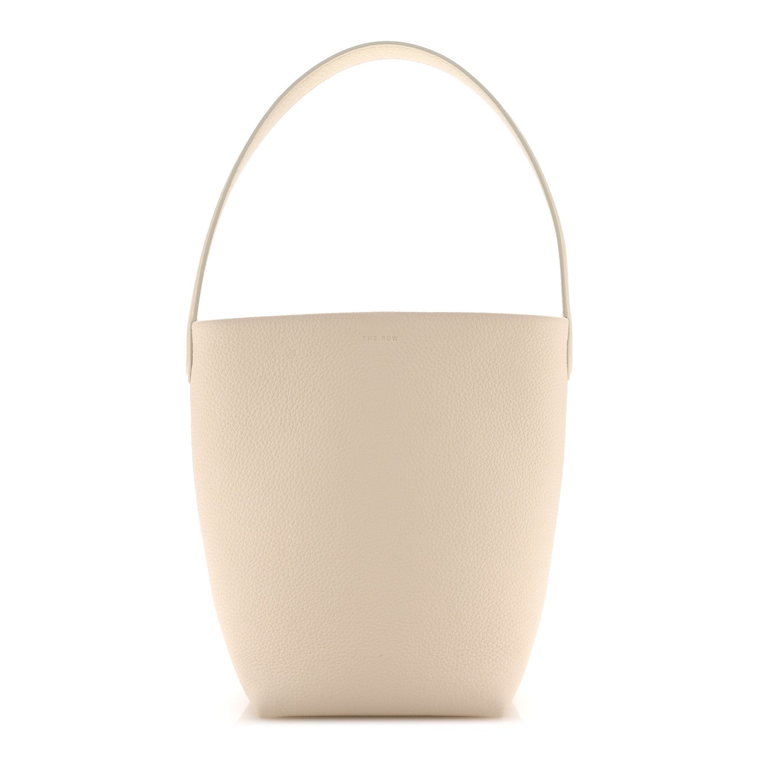 The Row Grained Calfskin Small N/S Park Tote Ivory 1 of 9
