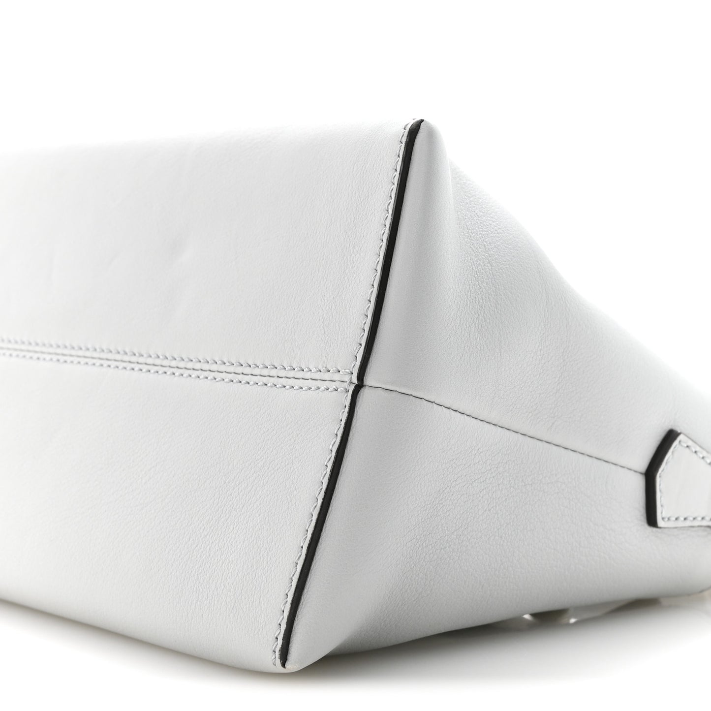Vitello Dolce Pearl Scalloped Medium By The Way Boston Bag Grigio Perla