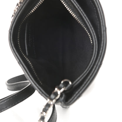 Chanel Lambskin Quilted Crossbody Bag Black 5 of 11