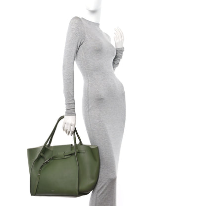 Celine Smooth Calfskin Medium Big Bag Green 2 of 17