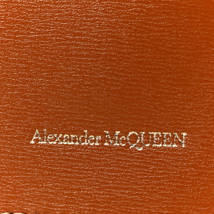 Alexander McQueen Calfskin Mini Skull Chain Crossbody Bag Caramel Tan 8 of 12