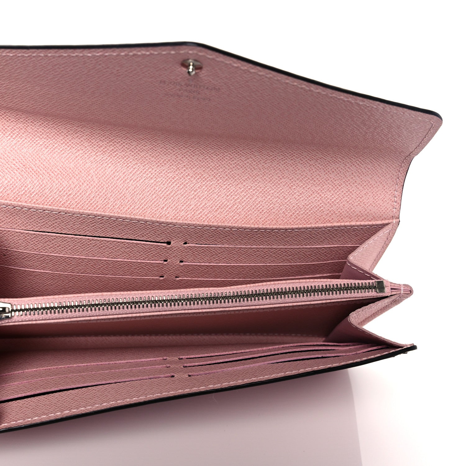 Louis Vuitton Epi Sarah Wallet NM Rose Ballerine 5 of 8