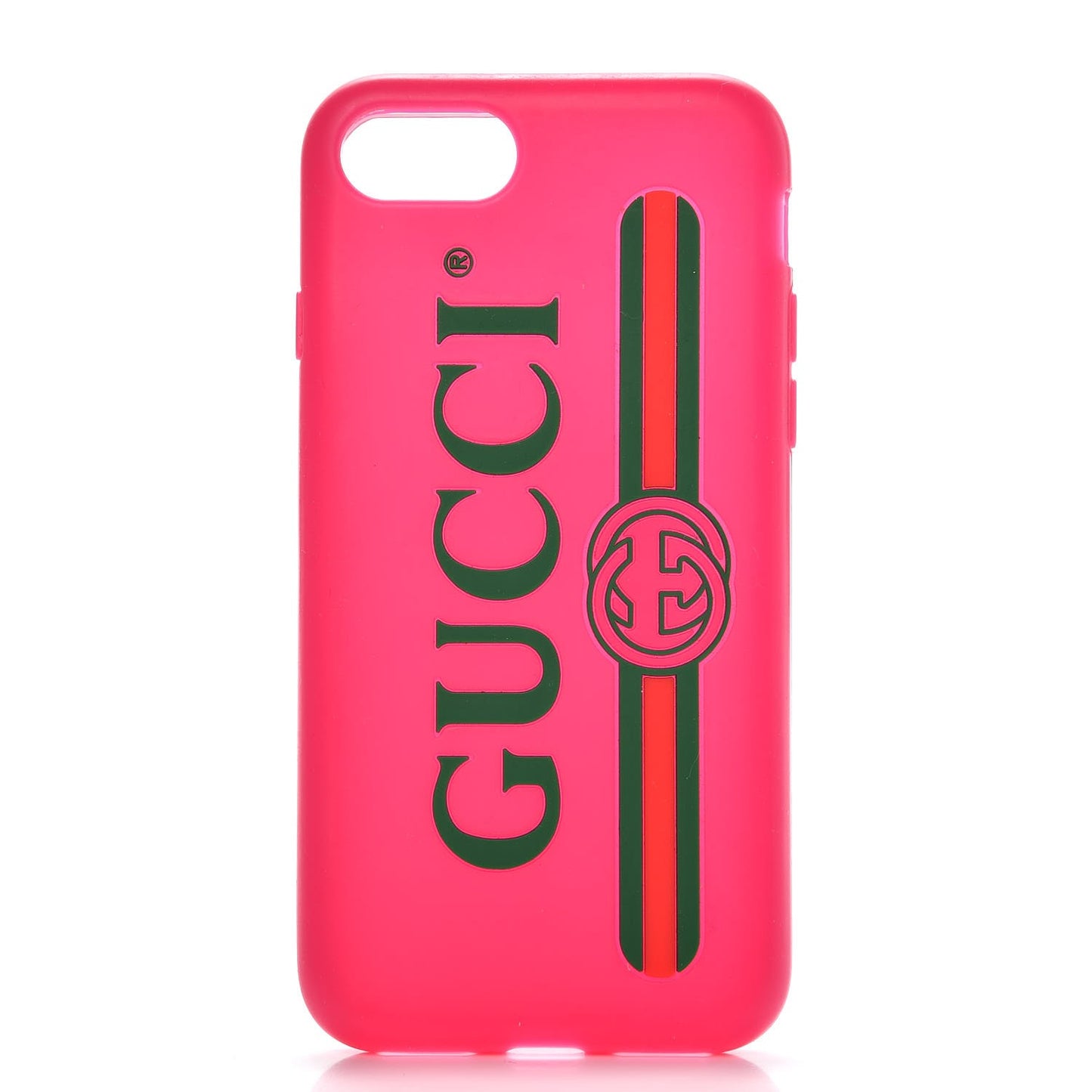 Rubber Print iPhone 8 Case Pink