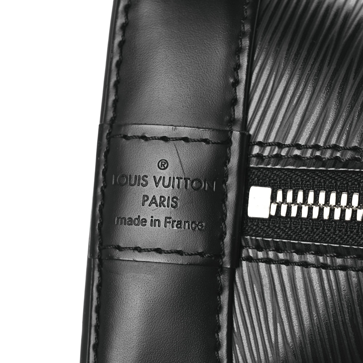 Louis Vuitton Epi Alma PM Black 6 of 11