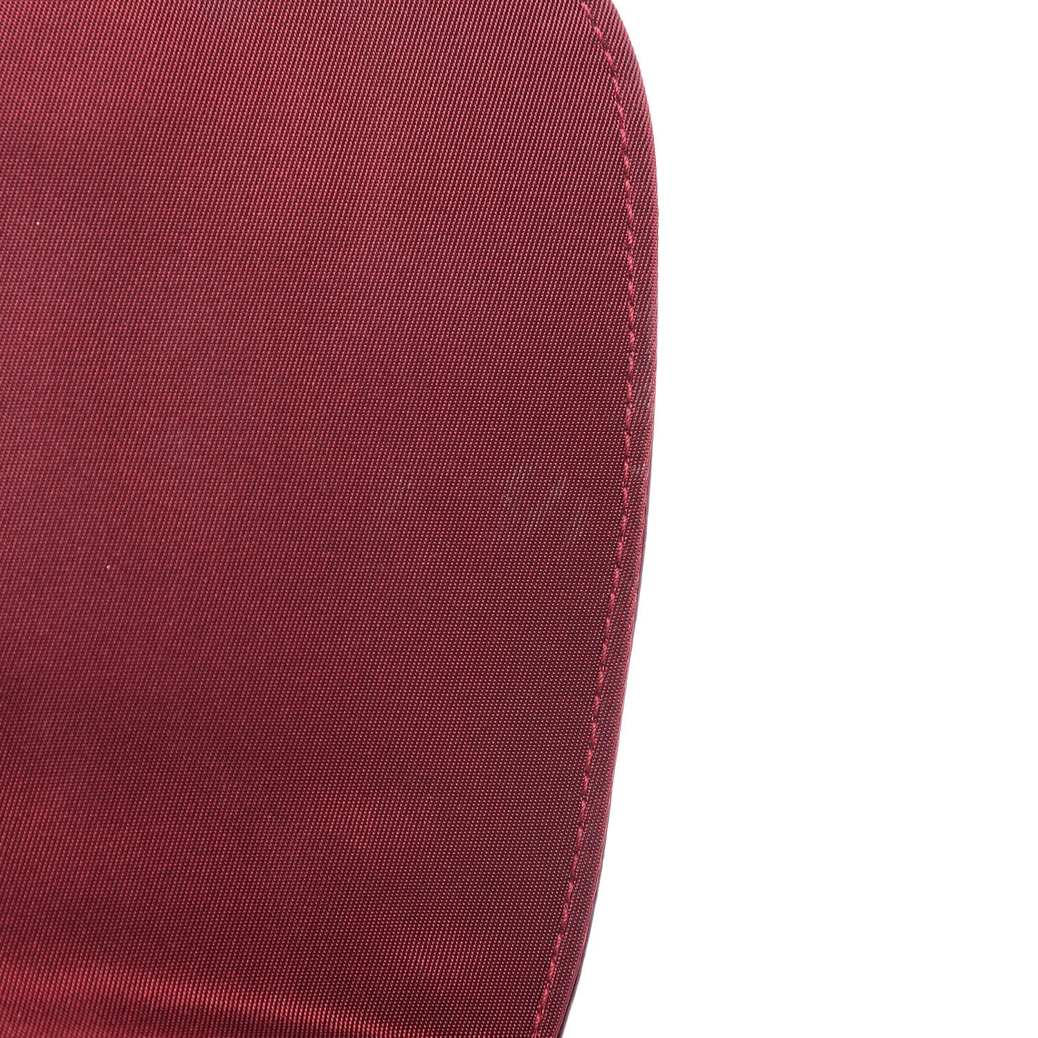 Christian Dior Patent Trotter Maris Pearl Shoulder Bag Dark Red 9 of 11