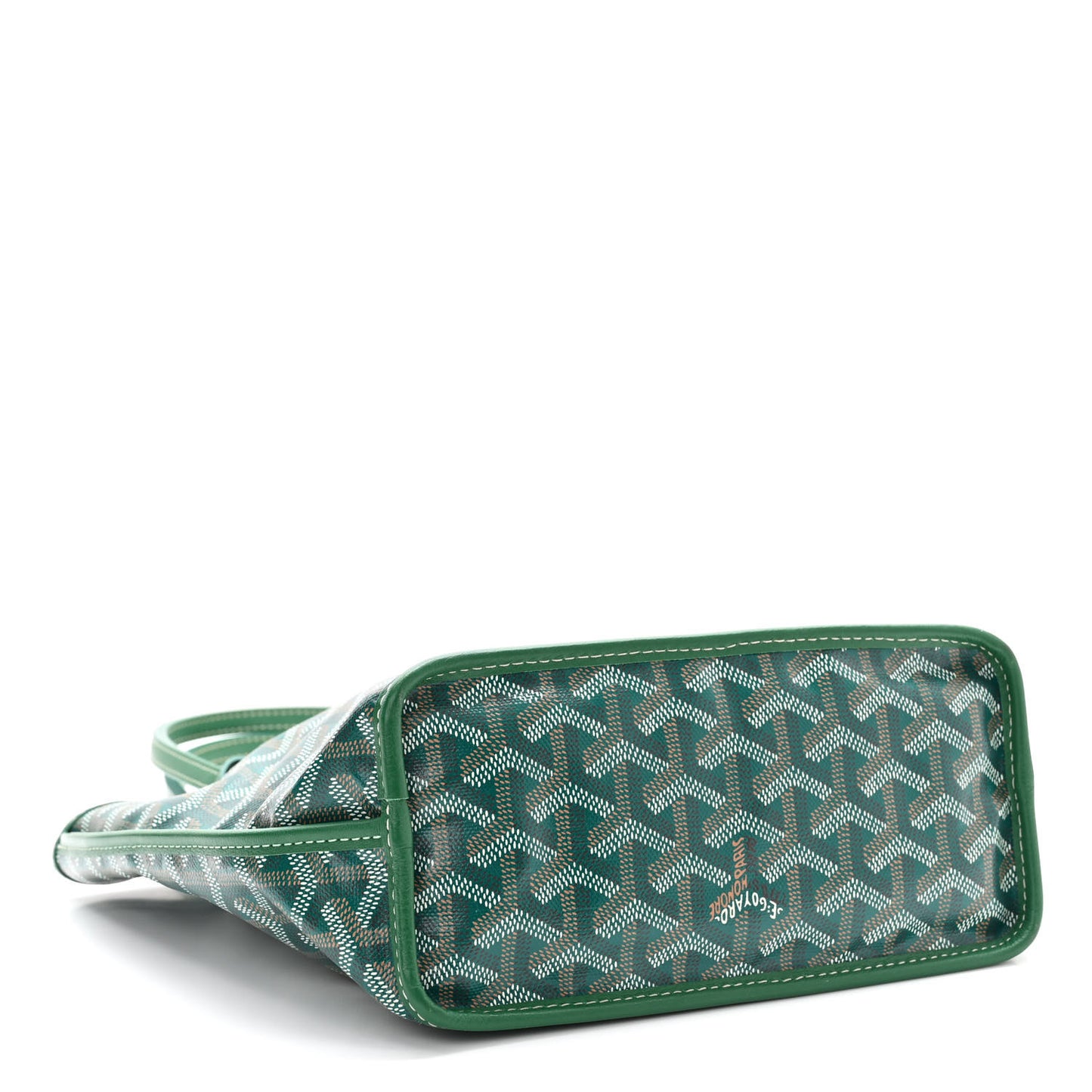 Goyardine Reversible Mini Anjou Green