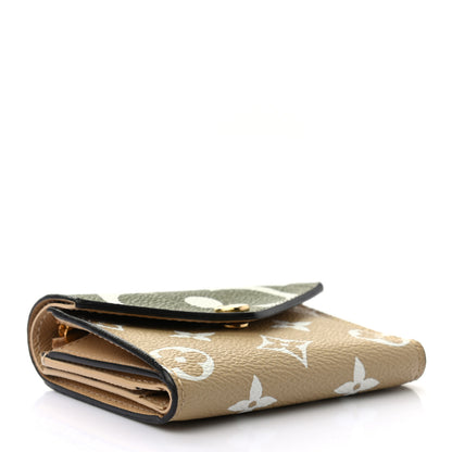 Louis Vuitton Monogram Giant Zoe Wallet Kaki 4 of 7