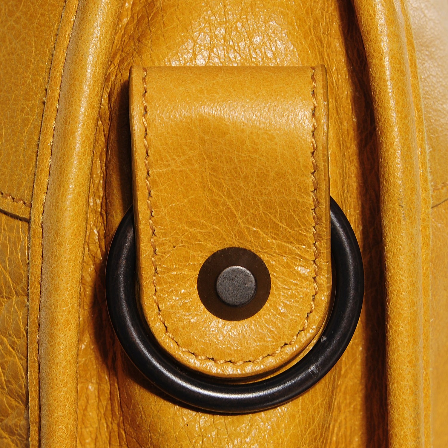 Balenciaga Agneau Classic Hardware City Moutarde 14 of 15