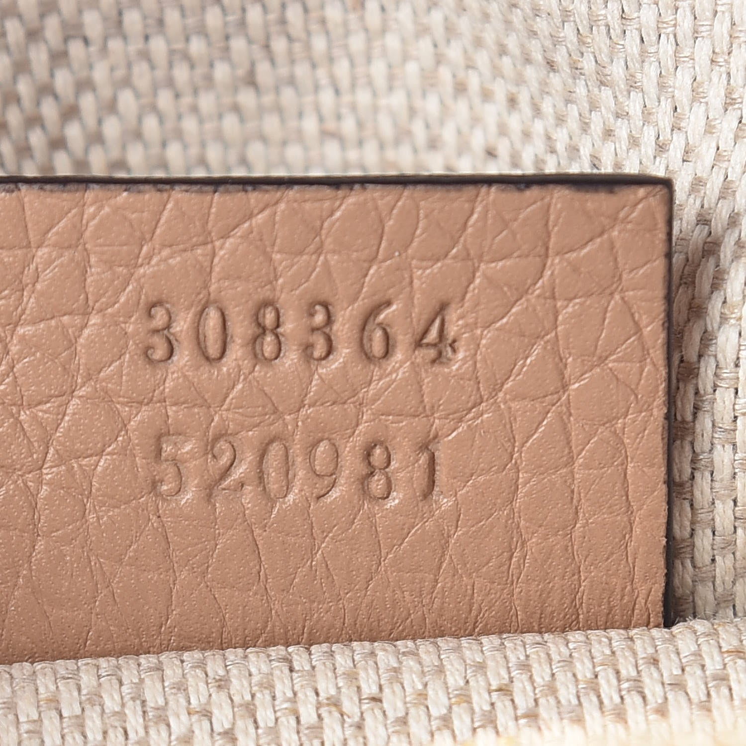 Gucci Pebbled Calfskin Small Soho Disco Bag Camelia 7 of 11