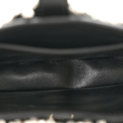 Gucci Calfskin Crystal Mini Jackie Notte Bag Black 5 of 12