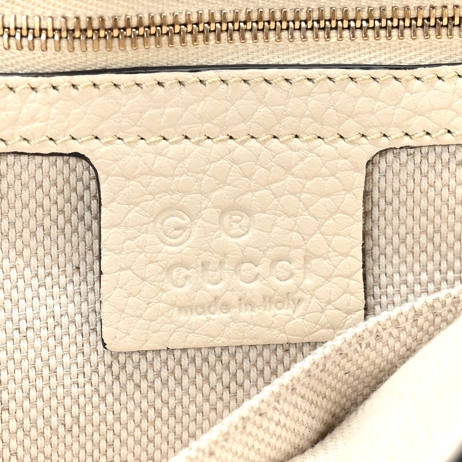 Gucci Cellarius Calfskin Medium Soho Flap Crossbody Ivoire 5 of 8