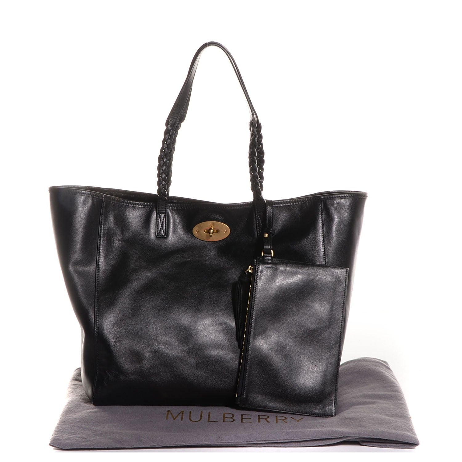 Mulberry Nappa Soft Medium Dorset Tote Black 3 of 11