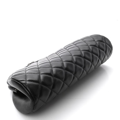 Chanel Lambskin Quilted Timeless Clutch Black 4 of 8