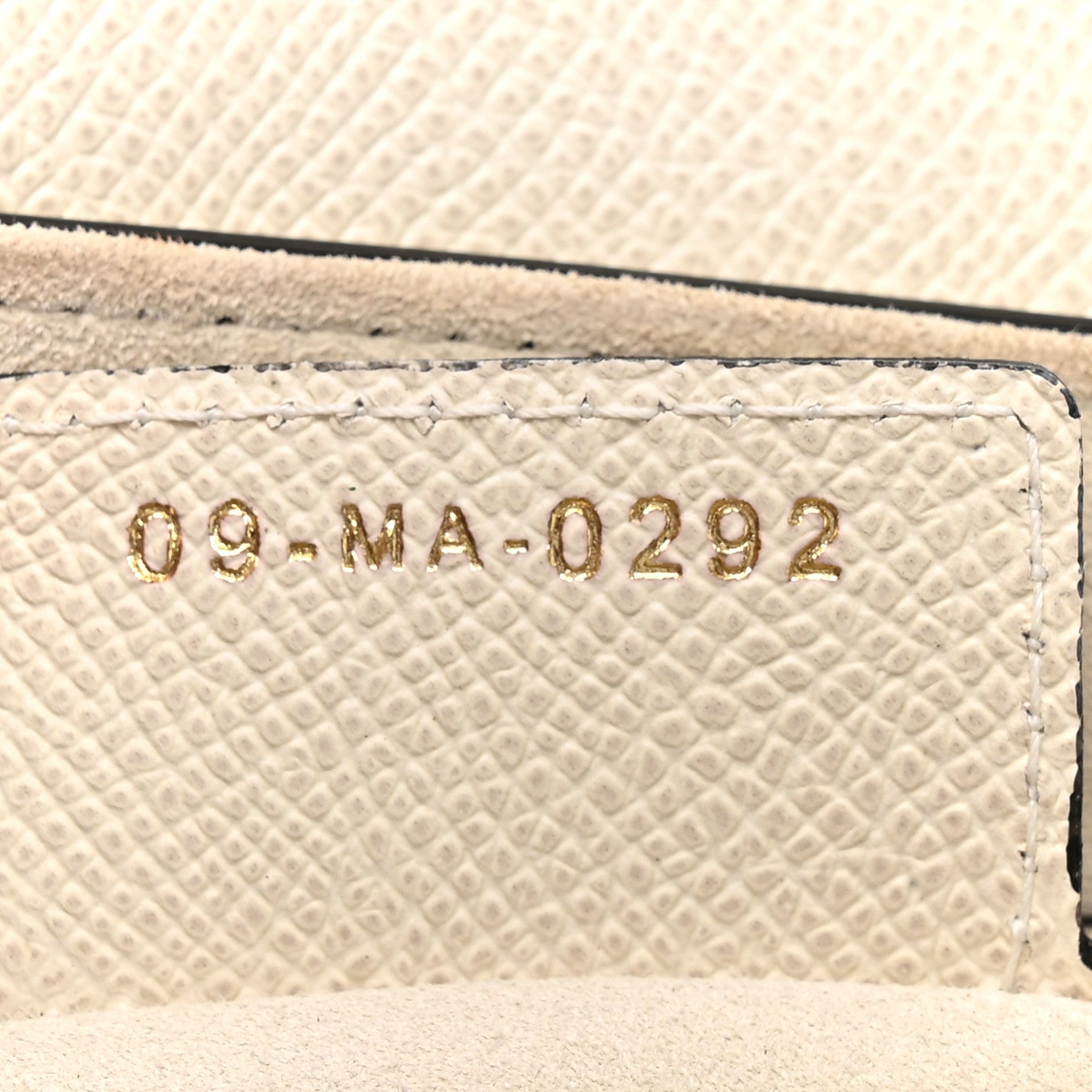 Christian Dior Grained Calfskin Saddle Bag With Strap Latte 7 of 10