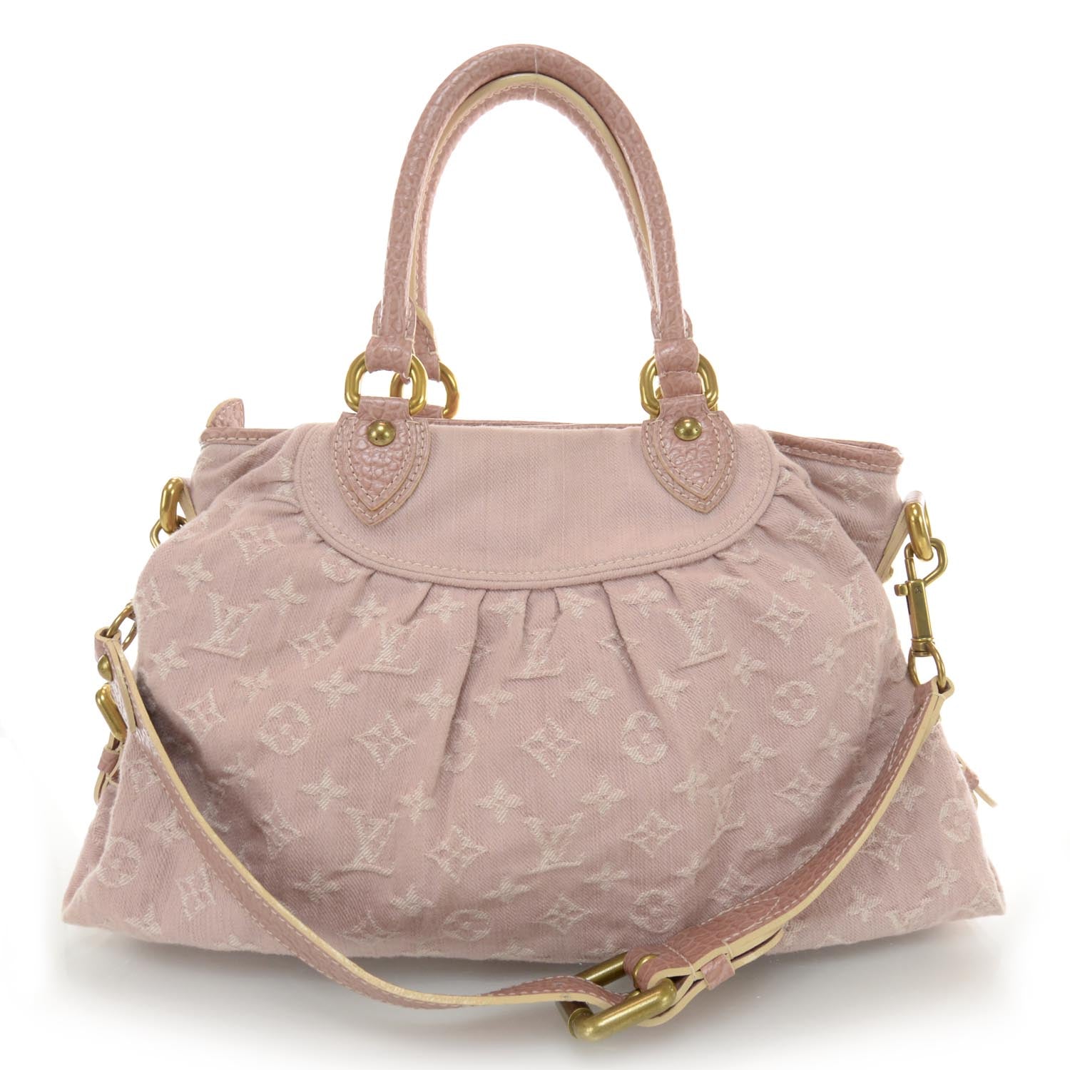 Louis Vuitton Denim Neo Cabby MM Rose 1 of 7