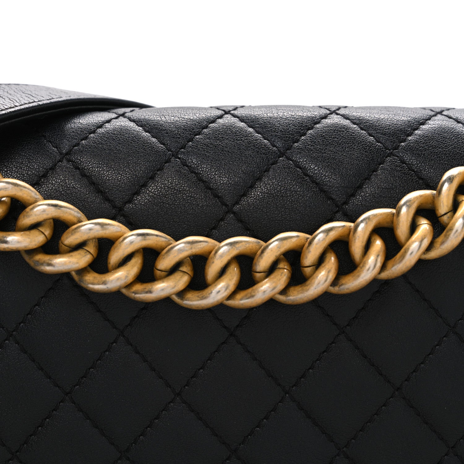 Chanel Calfskin Quilted Medium Boy Flap Black 8 of 10