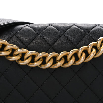 Chanel Calfskin Quilted Medium Boy Flap Black 8 of 10