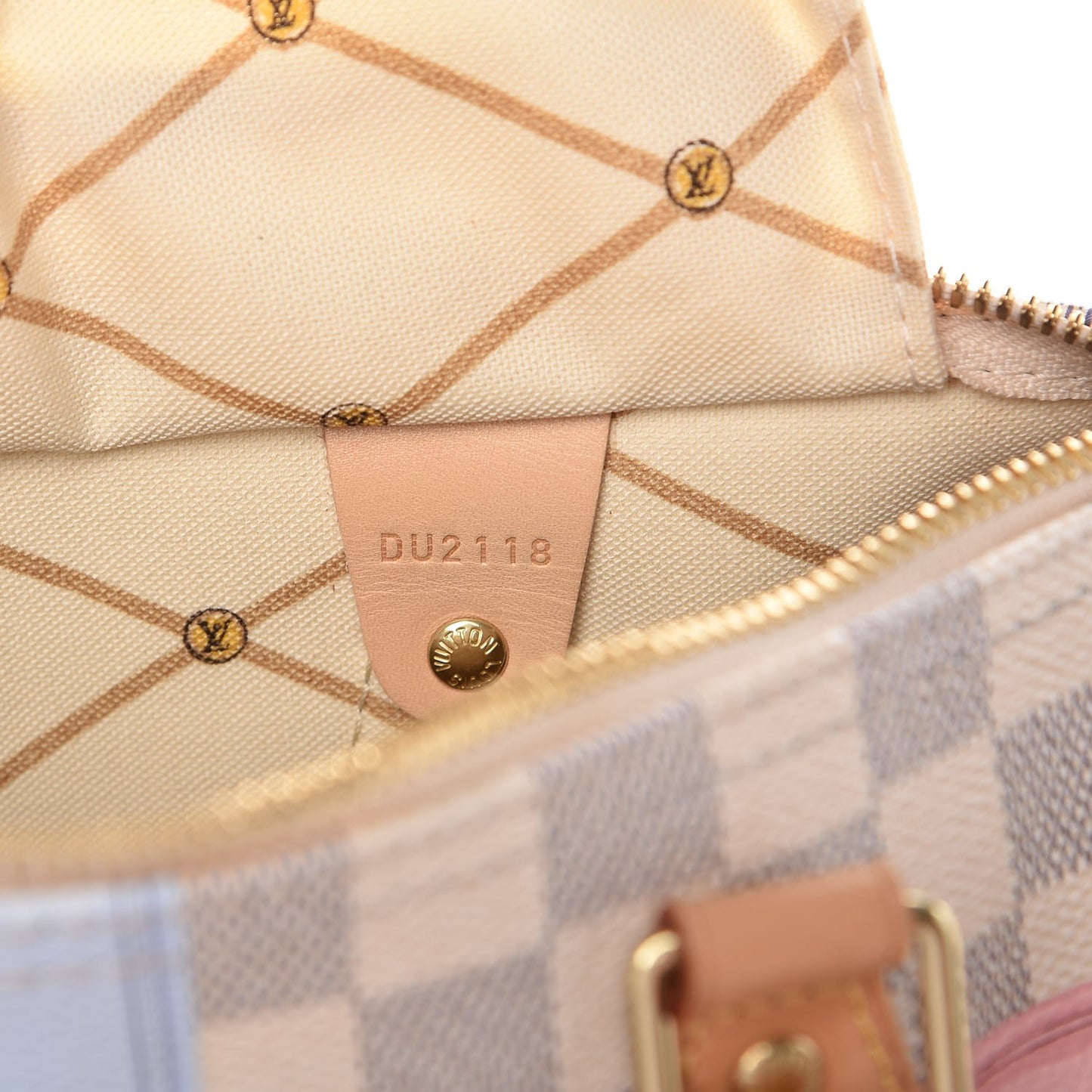 Damier Azur Summer Trunks Speedy Bandouliere 30