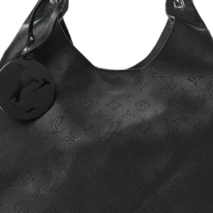 Louis Vuitton Mahina Carmel Hobo Black 7 of 9