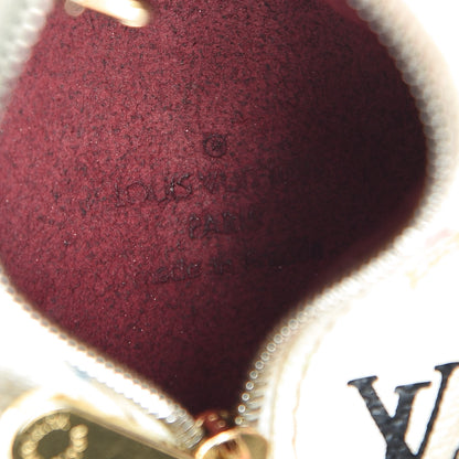Louis Vuitton Monogram Multicolor Berlingot Coin Purse White 6 of 9