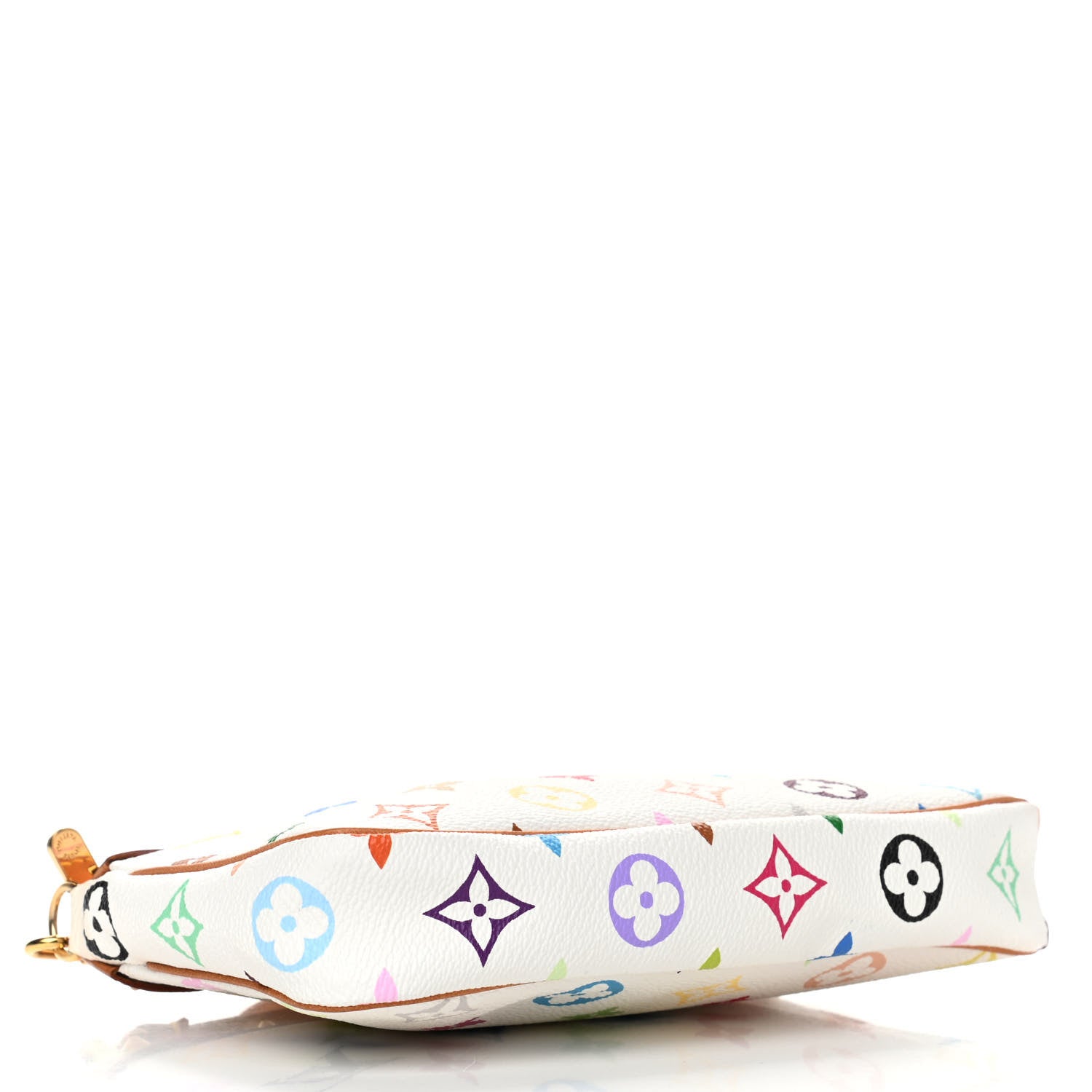 Louis Vuitton Monogram Multicolor Pochette Accessories White 4 of 9