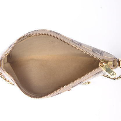 Louis Vuitton Damier Azur Pochette Milla MM 5 of 11