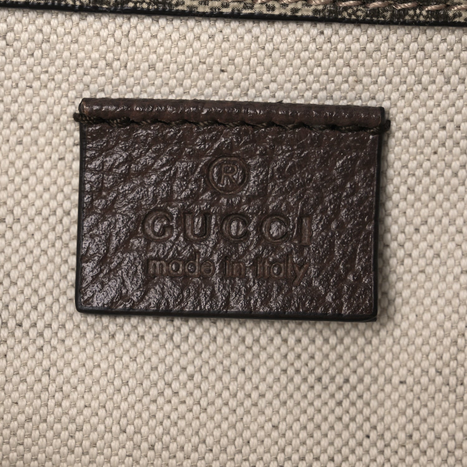 Gucci GG Supreme Monogram Web Small Neo Vintage Double Flap Messenger Bag Beige New Acero 6 of 11