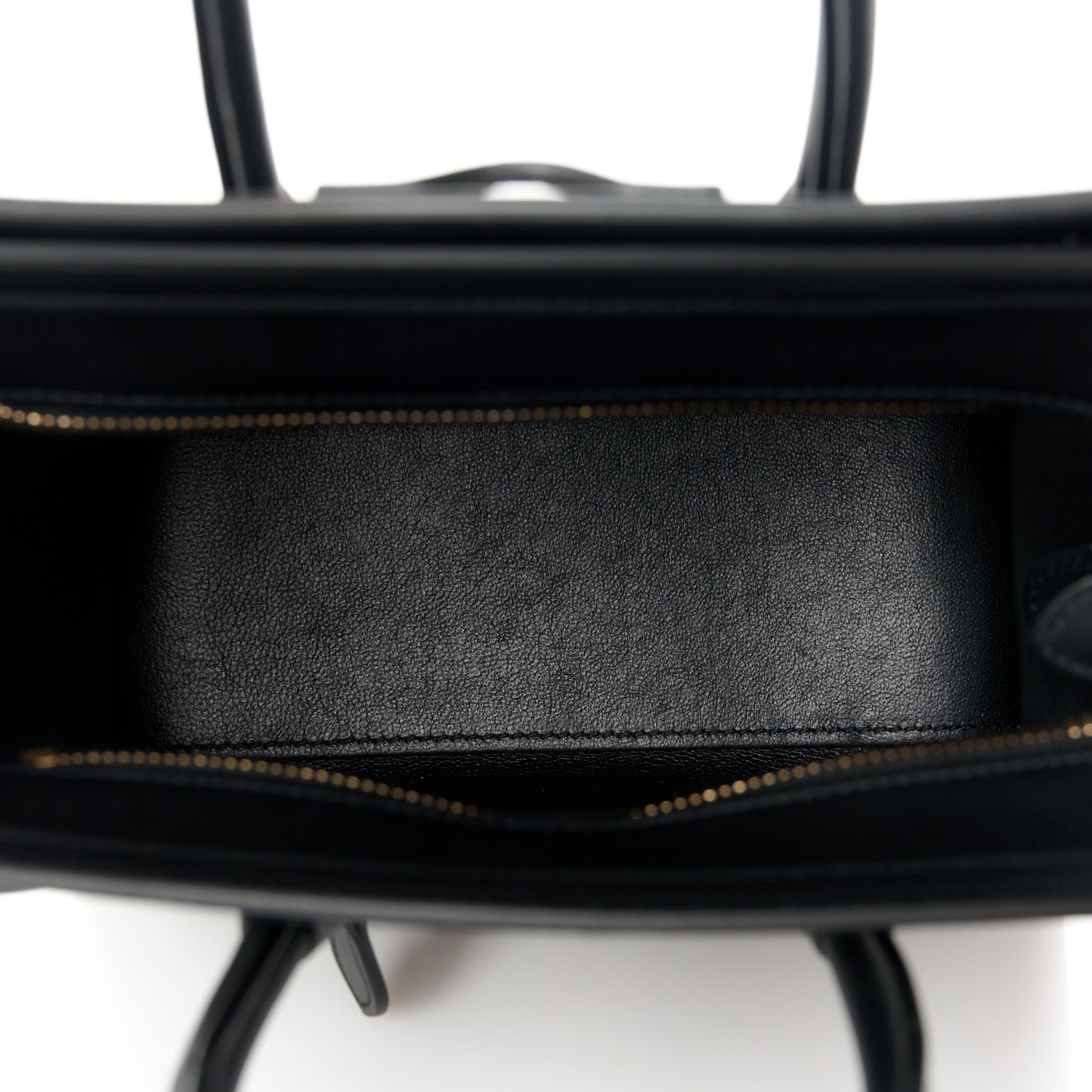 Smooth Calfskin Nano Luggage Black