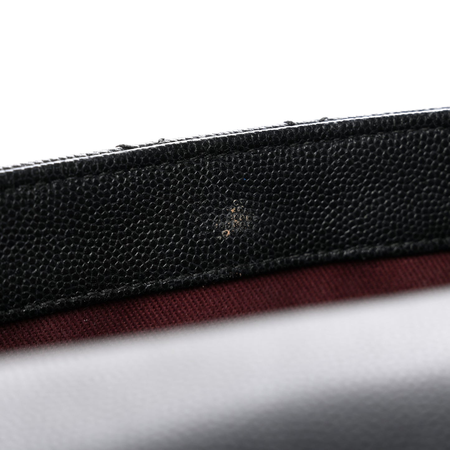 Caviar Quilted Mini Coco Handle Flap Black