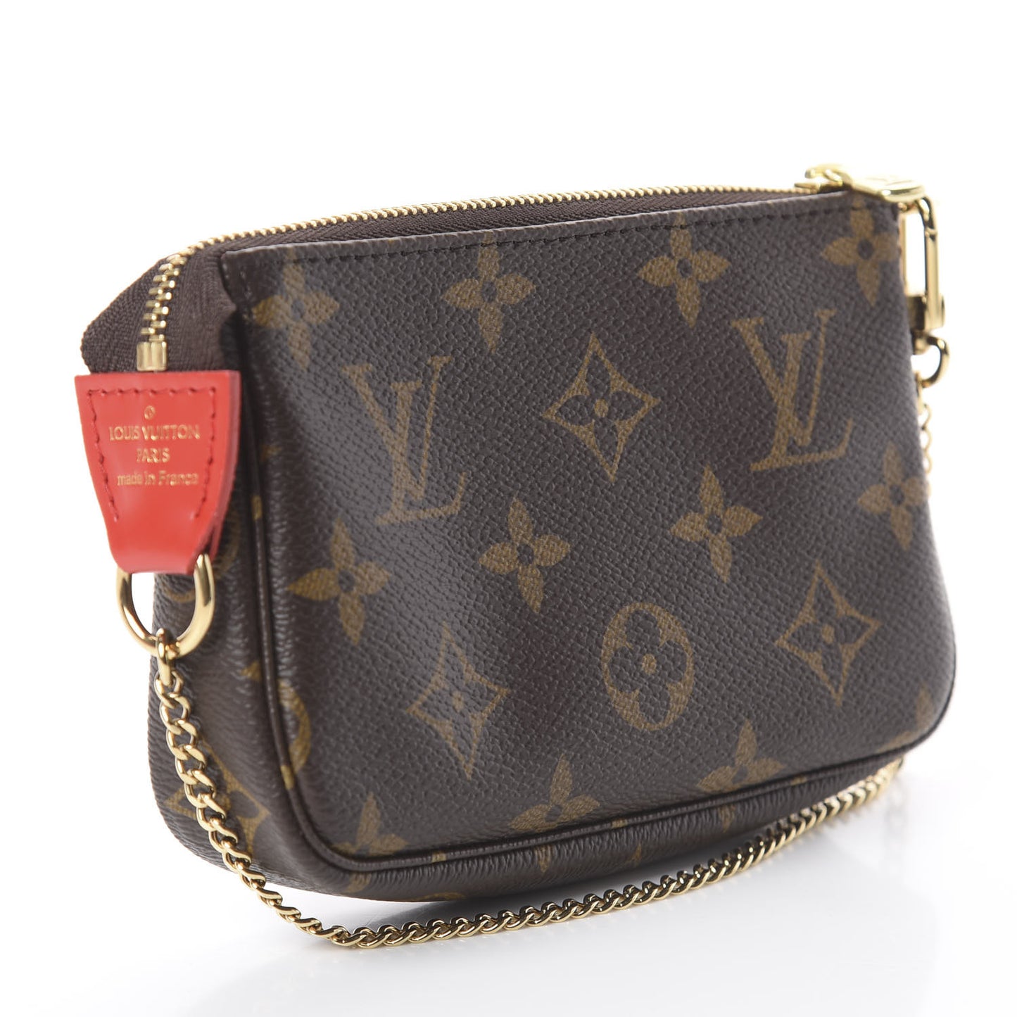 Monogram 2020 Christmas Animation Bumper Cars Mini Pochette Accessories Coquelicot