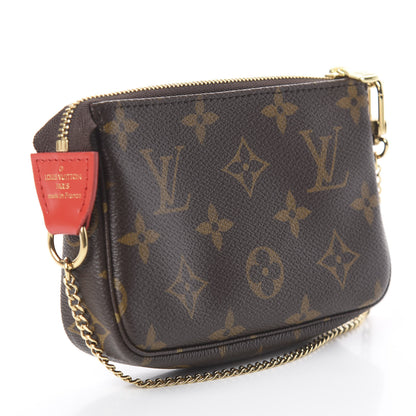 Louis Vuitton Monogram 2020 Christmas Animation Bumper Cars Mini Pochette Accessories Coquelicot 2 of 6