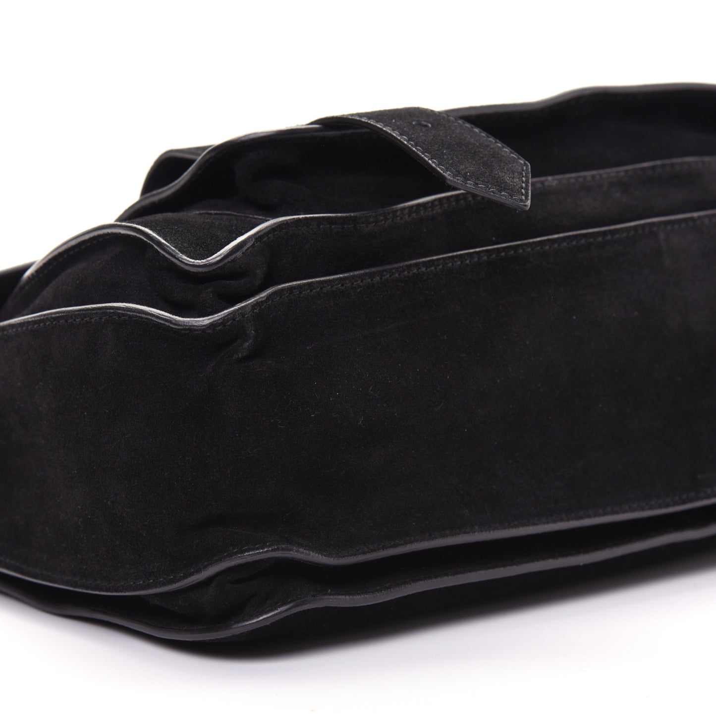 Suede Medium PS1 Satchel Black