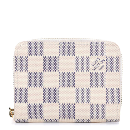 Louis Vuitton Damier Azur Zippy Coin Purse 1 of 8