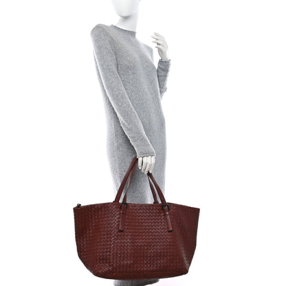 Bottega Veneta Nappa Intrecciato Large Cesta Tote Brique 2 of 10