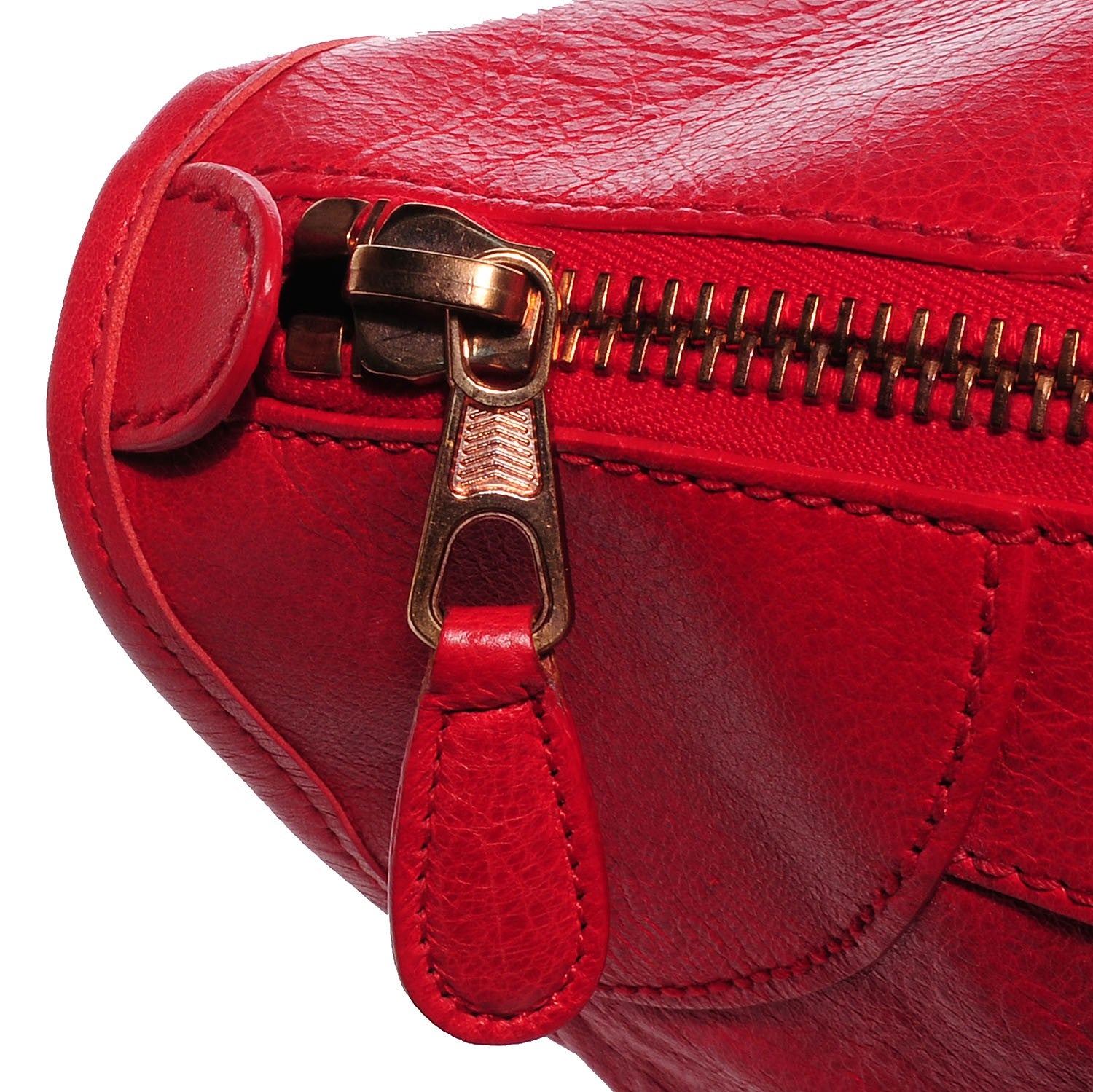 Balenciaga Agneau Giant 21 Rose Gold Hardware Work Coquelicot 10 of 15